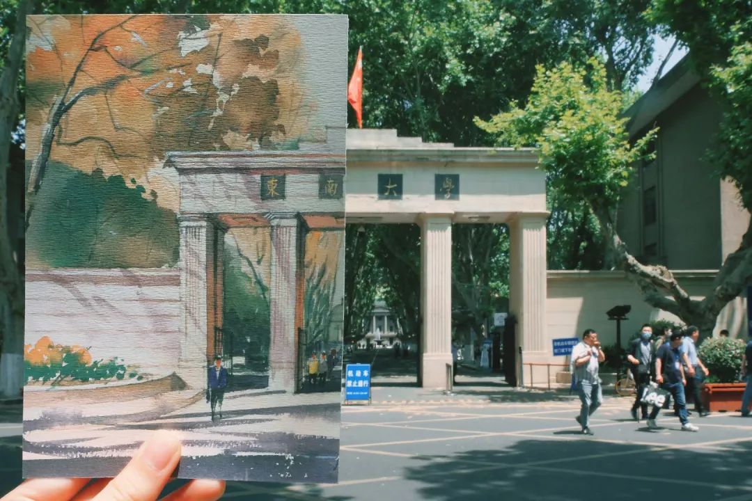 跟着水彩画